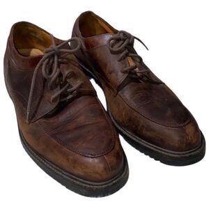 Cole Haan Nathan Oxfords/Dress Shoes Dark Brown Leather Men’s 11 Made in Brazil